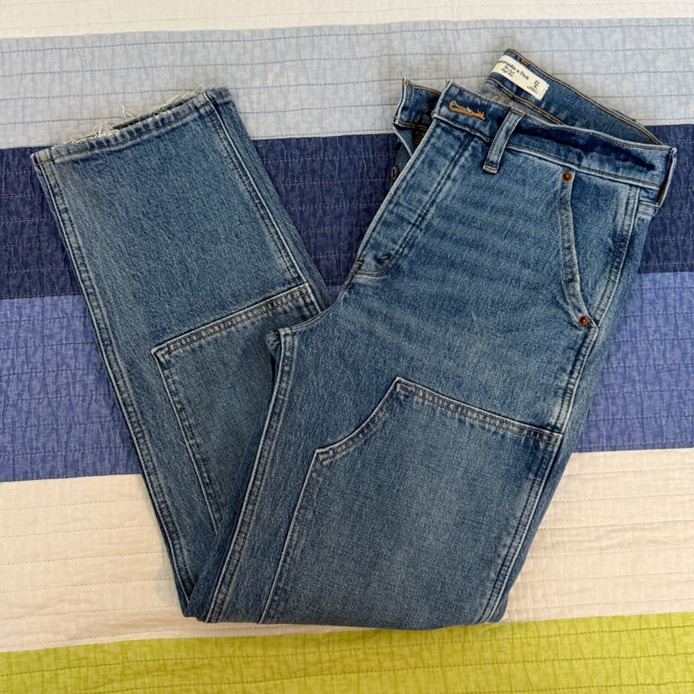 Abercrombie - The Dad High Rise Jean 4 Short